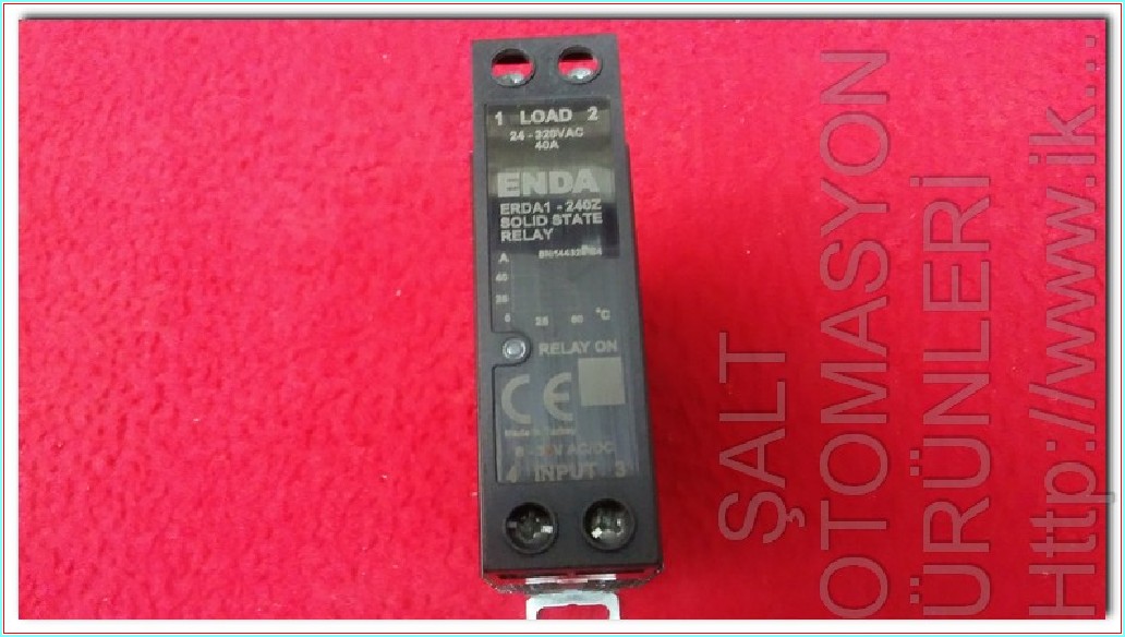 ENDA ERDA1-240Z SOLID STATE RELAY KATI HAL RÖLESİ