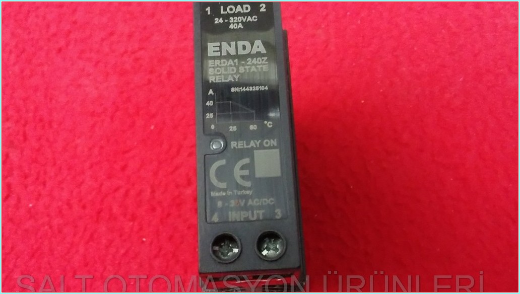 ENDA ERDA1-240Z SOLID STATE RELAY KATI HAL RÖLESİ