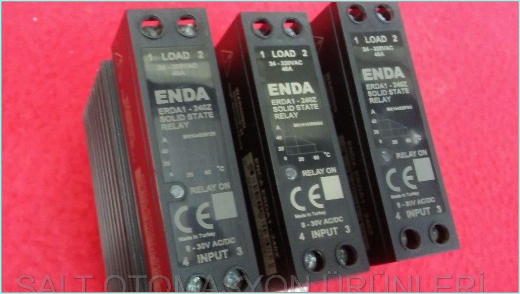 ENDA ERDA1-240Z SOLID STATE RELAY KATI HAL RÖLESİ