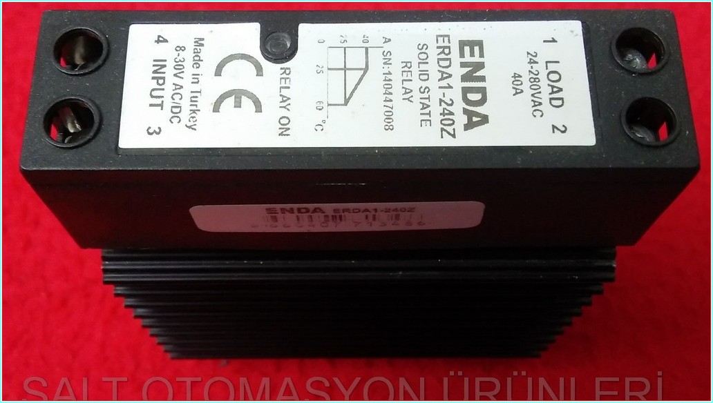 ENDA ERDA1-240Z SOLID STATE RELAY KATI HAL RÖLESİ