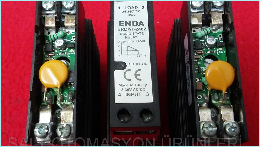 ENDA ERDA1-240Z SOLID STATE RELAY KATI HAL RÖLESİ