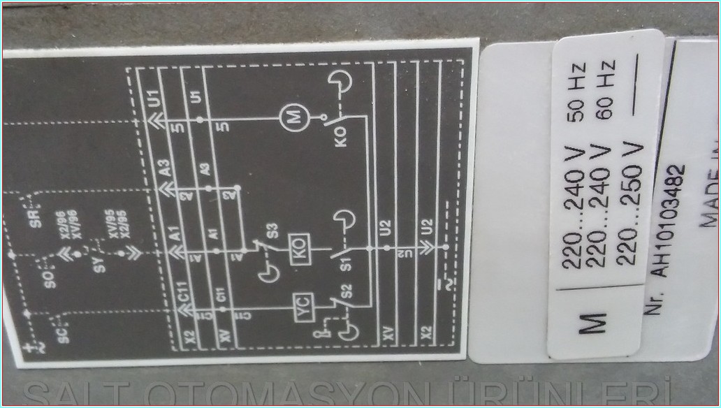 ABB S7S MU506146 AH 10103499 1000A MOTORLU TMŞ