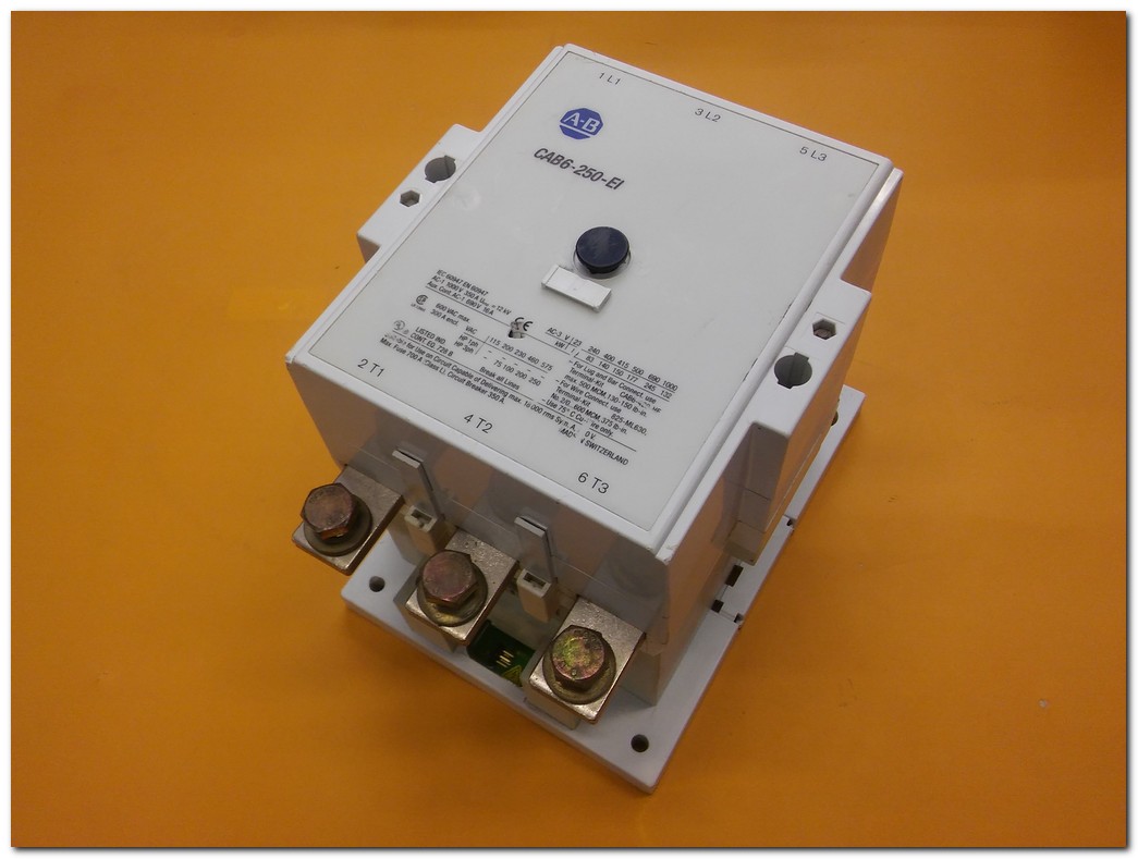 ALLEN BRADLEY CAB6-250-EI 140 KW 350A KONTAKTÖR