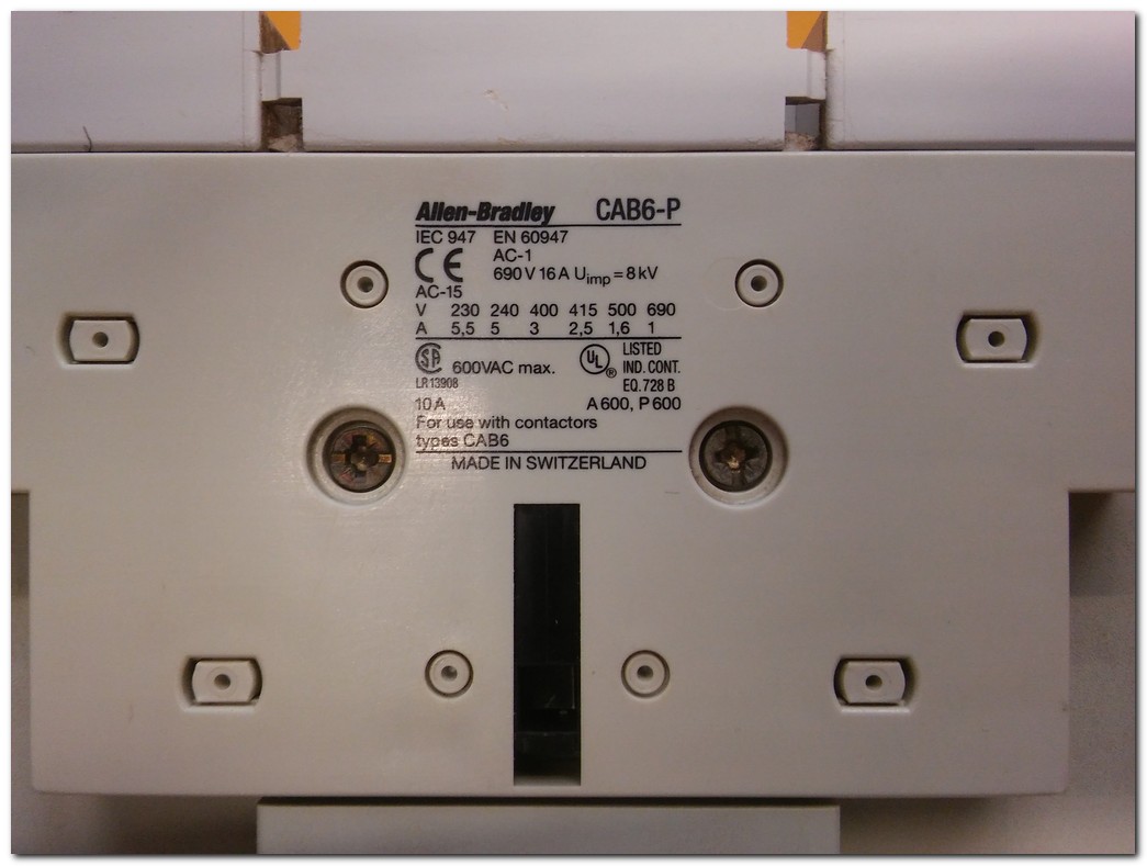 ALLEN BRADLEY CAB6-250-EI 140 KW 350A KONTAKTÖR