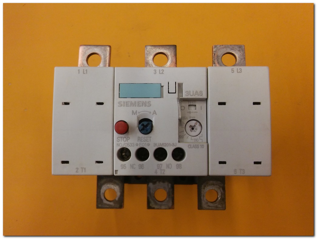 SIEMENS 3UA6201-3J 110-135A TERMİK MOTOR KORUMA