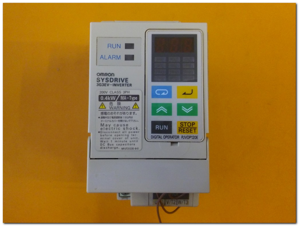 OMRON 3G3EV-A2004MA-CUE 0,4KW SÜRÜCÜ SYSDRIVE 3G3EV-INVERTER 0,40 KW DRIVER