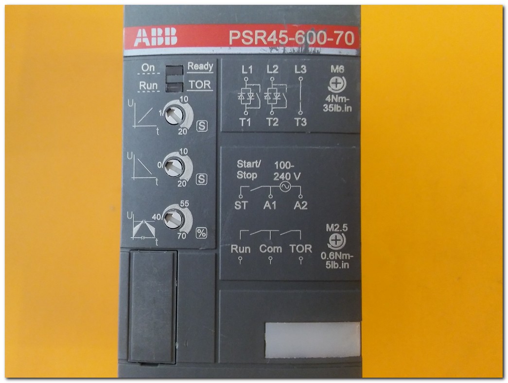 ABB PSR45-600-70 22KW SOFT STARTER 22 KW YUMUŞAK YOL VERME