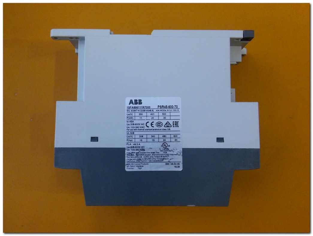 ABB PSR45-600-70 22KW SOFT STARTER 22 KW YUMUŞAK YOL VERME
