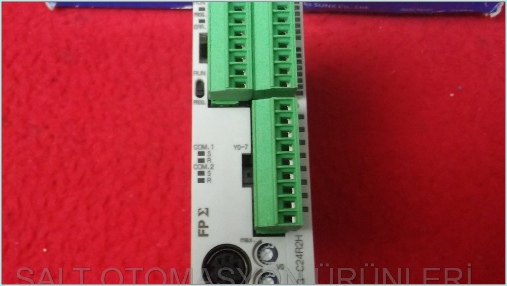 PANASONİC FPG-C24R2H AFPG2423H CONTROL UNIT KONTROL ÜNİTESİ PLC