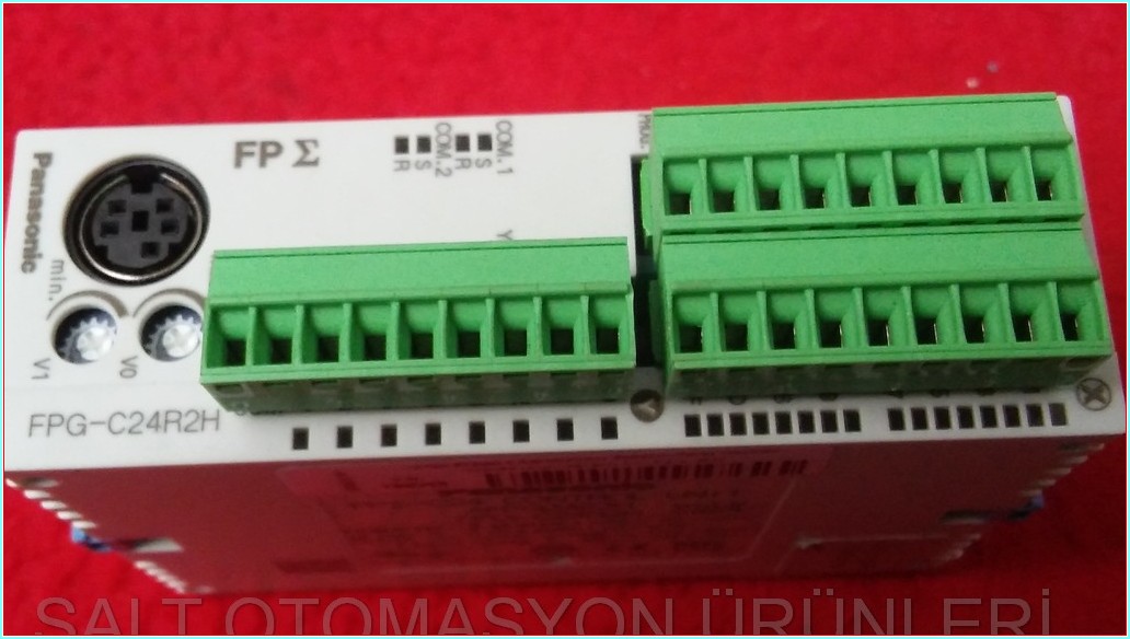 PANASONİC FPG-C24R2H AFPG2423H CONTROL UNIT KONTROL ÜNİTESİ PLC