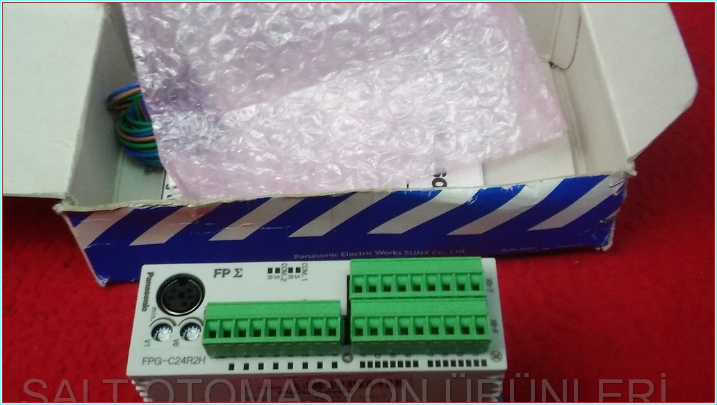 PANASONİC FPG-C24R2H AFPG2423H CONTROL UNIT KONTROL ÜNİTESİ PLC