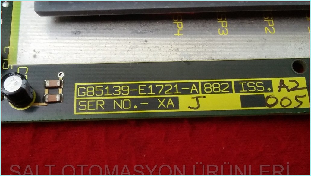 SIEMENS G85139-E1721-A GÜÇ KAYNAĞI PANOSU SÜRÜCÜ KARTI