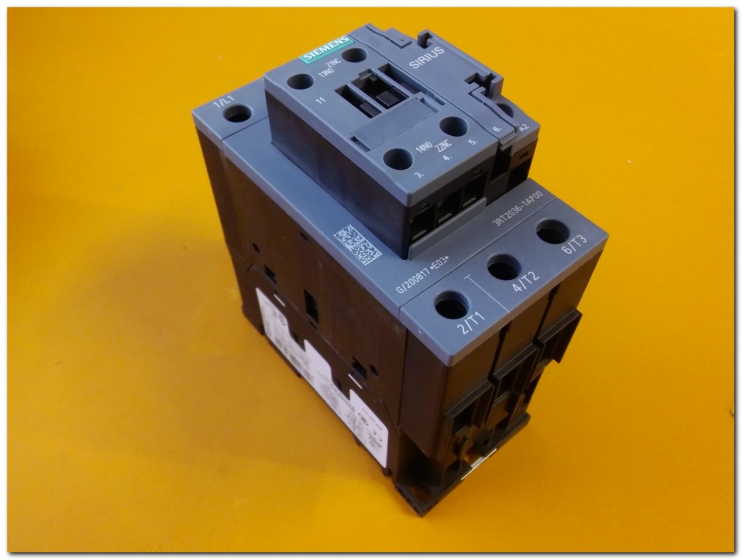 SIEMENS 3RT2036-1AP00 SIFIR KUTULU SIRIUS 22KW KONTAKTÖR