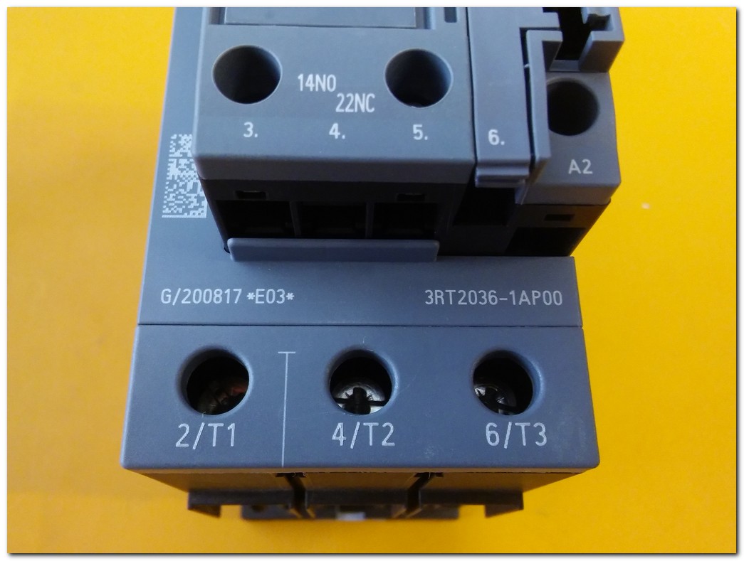 SIEMENS 3RT2036-1AP00 SIFIR KUTULU SIRIUS 22KW KONTAKTÖR