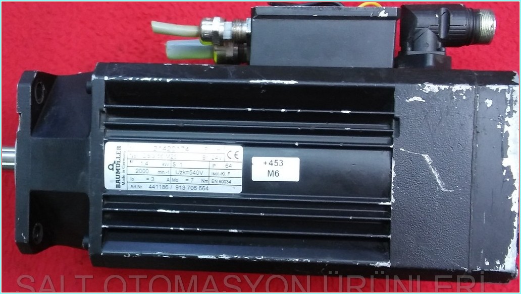 BAUMULLER DSG 56 M25 1,4 KW SERVO MOTOR
