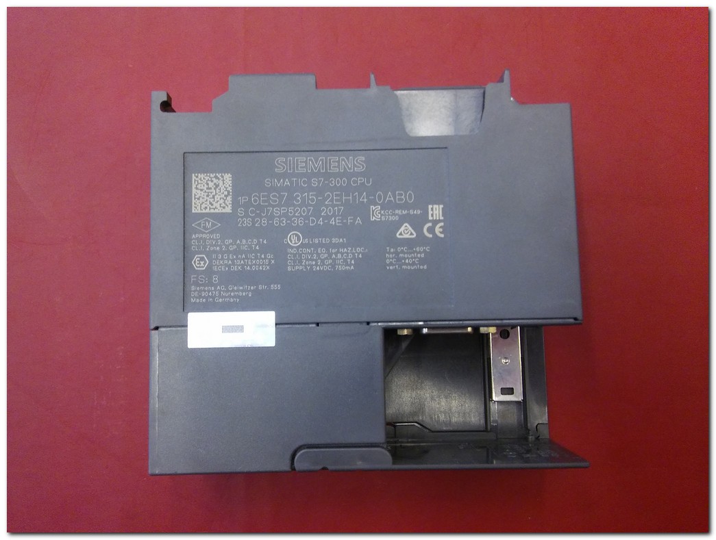 SIEMENS 6ES7 315-2EH14-0AB0 315-2EH 6ES7315-2EH14-0AB0 SIMATIC S7-300 CPU SIFIR KUTULU PLC