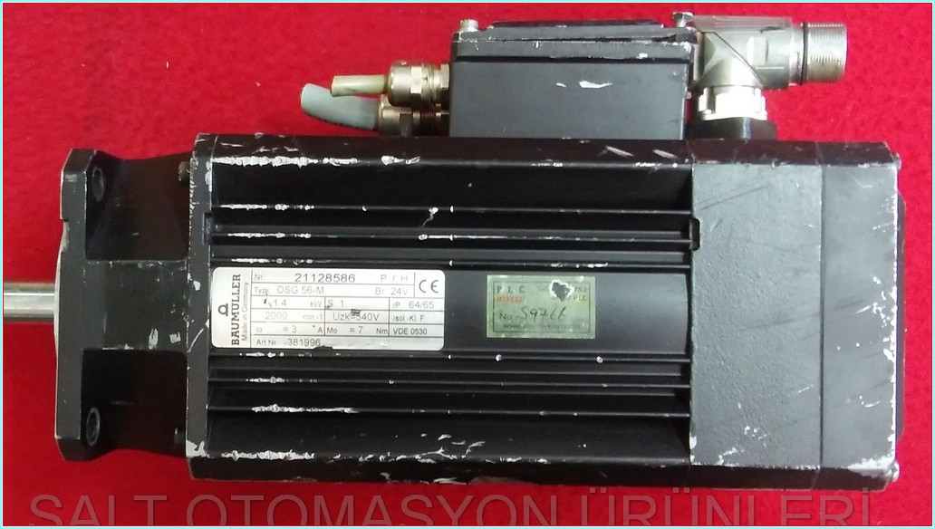 BAUMULLER DSG 56-M 1,4KW SERVO MOTOR