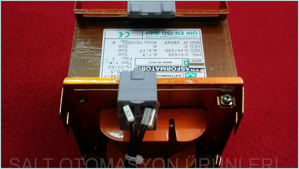 ELETTROMECCANICA TRASFORMATORI 28563 CEI96-1 TRASFORMATÖR