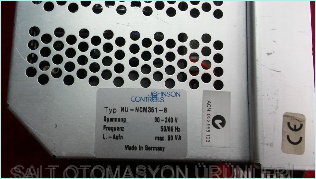 NU-NCM361-8 JOHNSON CONTROLS 