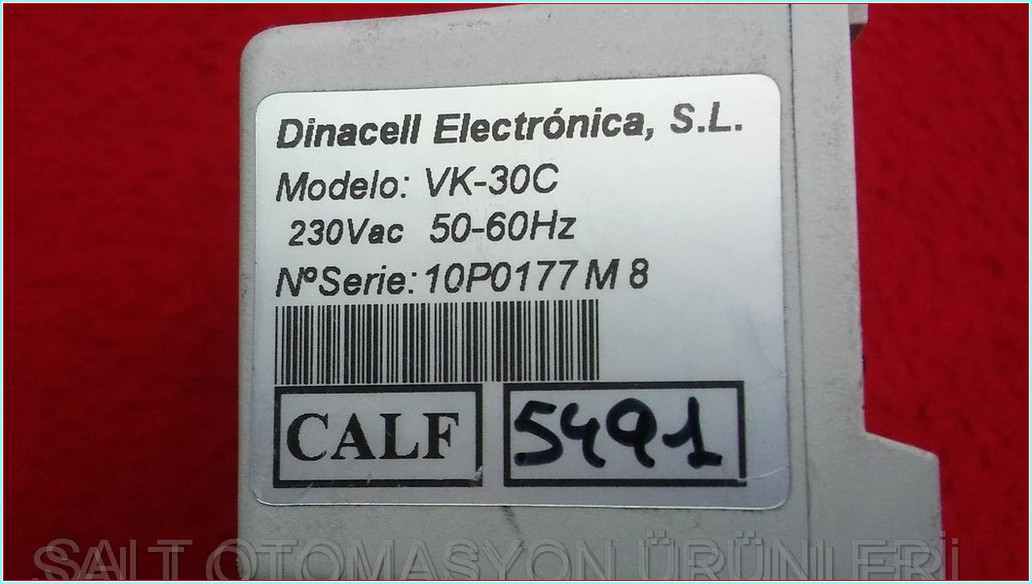 DİNACELL ELECTRONİCA VK-30C YÜK ÖLÇÜM ÜNİTESİ