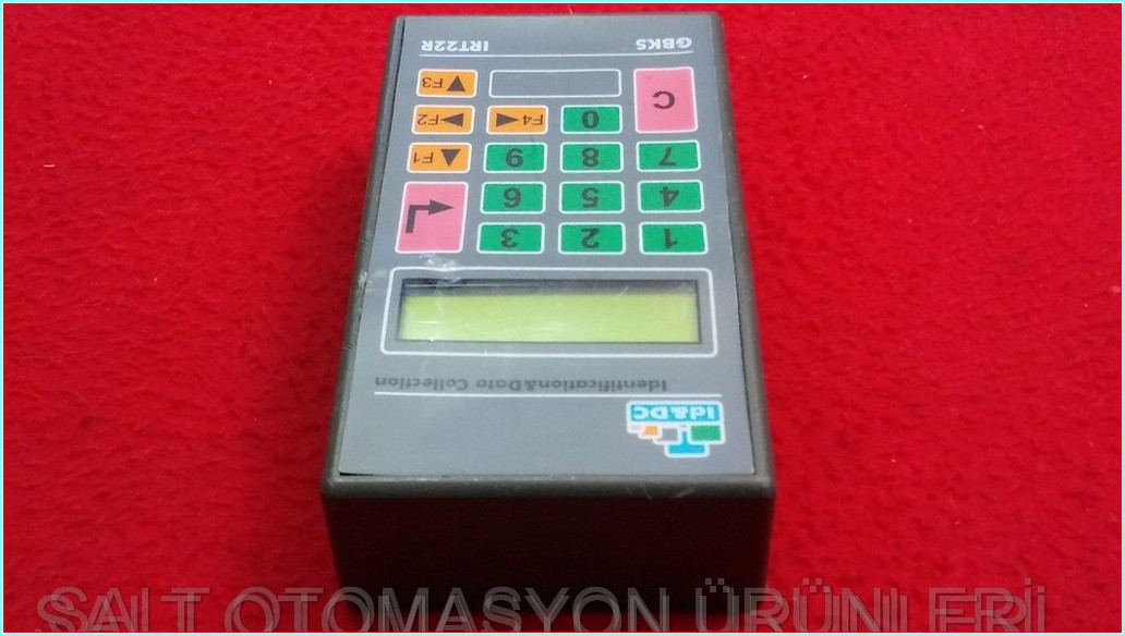 Id&DC IDENTİFİCATİON&DATA COLLECTİON GBKS IRT22R T-IRT22M 849096751116