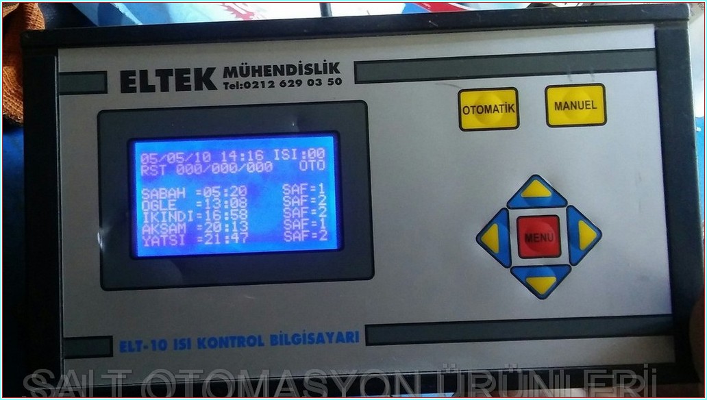 ELTEK ELT-10 ISI KONTROL BİLGİSAYARI