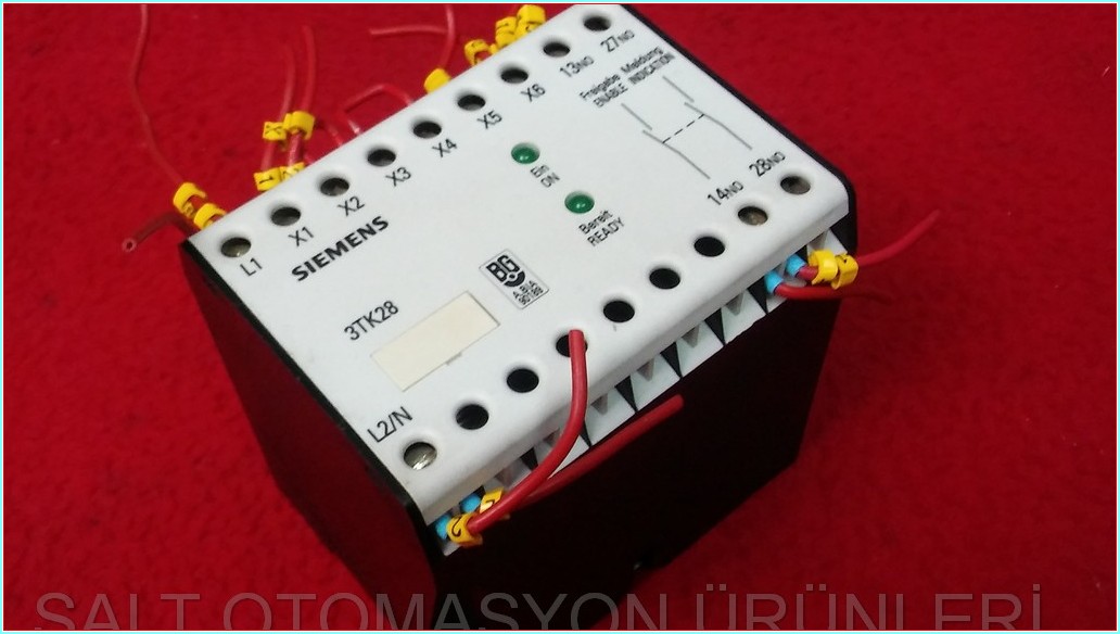 SIEMENS 3TK28 3TK2801-0AL2 KONTAKTÖR GÜVENLİK KOMBİNASYONU