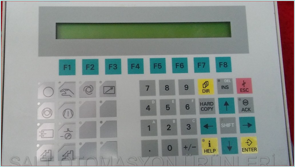 SIEMENS 6AV3515-1EB30-1AA0 COROS OP15 OP 15-A1 OPERATÖR PANEL