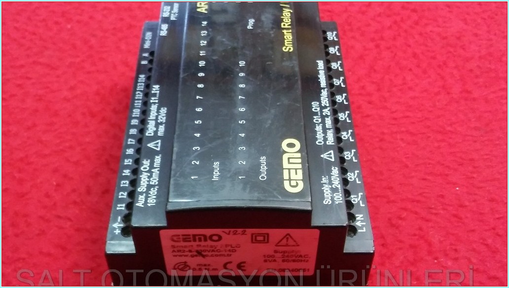 GEMO AR2-S-230VAC-14D AR2-S SMART RELAY/PLC