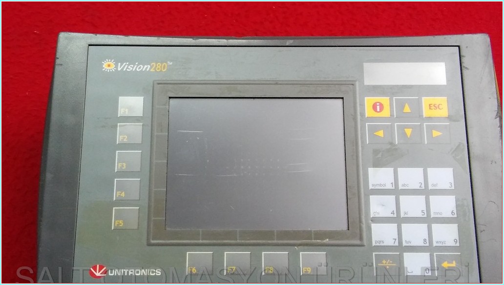UNITRONICS VİSİON 280 V280-18-B20B V200-18-E1B DOKUNMATİK GRAFİK HMI OPERATÖR PANEL