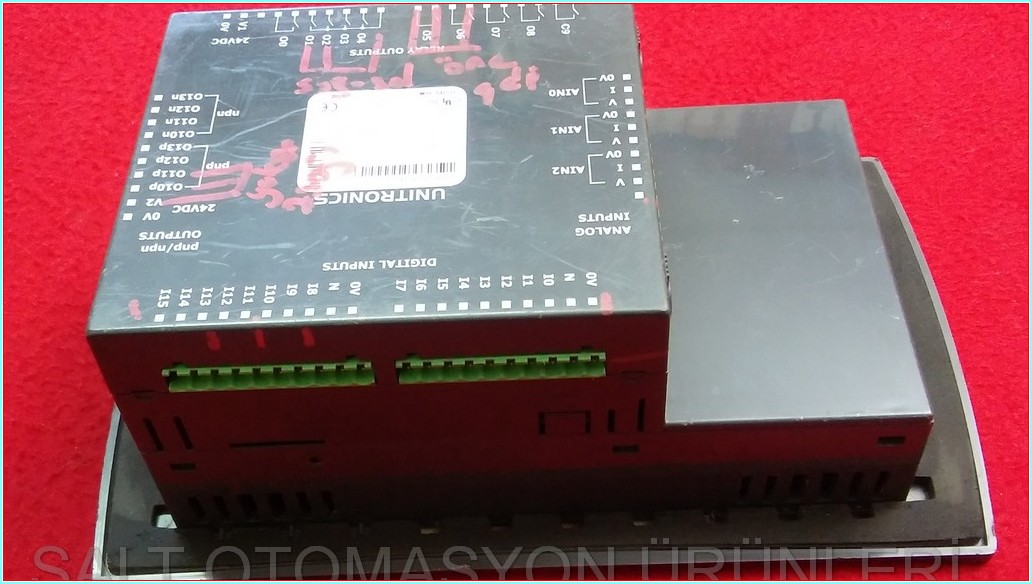 UNITRONICS VİSİON 280 V280-18-B20B V200-18-E1B DOKUNMATİK GRAFİK HMI OPERATÖR PANEL