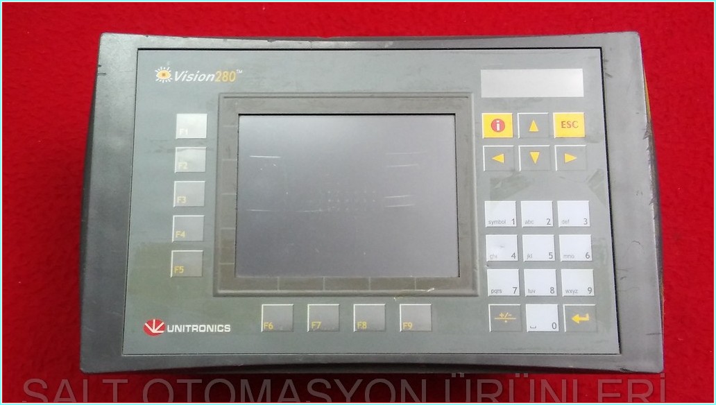 UNITRONICS VİSİON 280 V280-18-B20B V200-18-E1B DOKUNMATİK GRAFİK HMI OPERATÖR PANEL