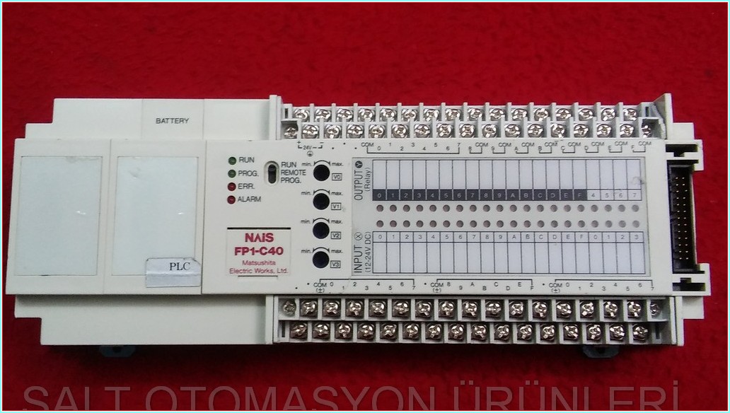 MATSUSHİTA NAİS FP1-C40 CONTROL UNIT KONTROL ÜNİTESİ PLC