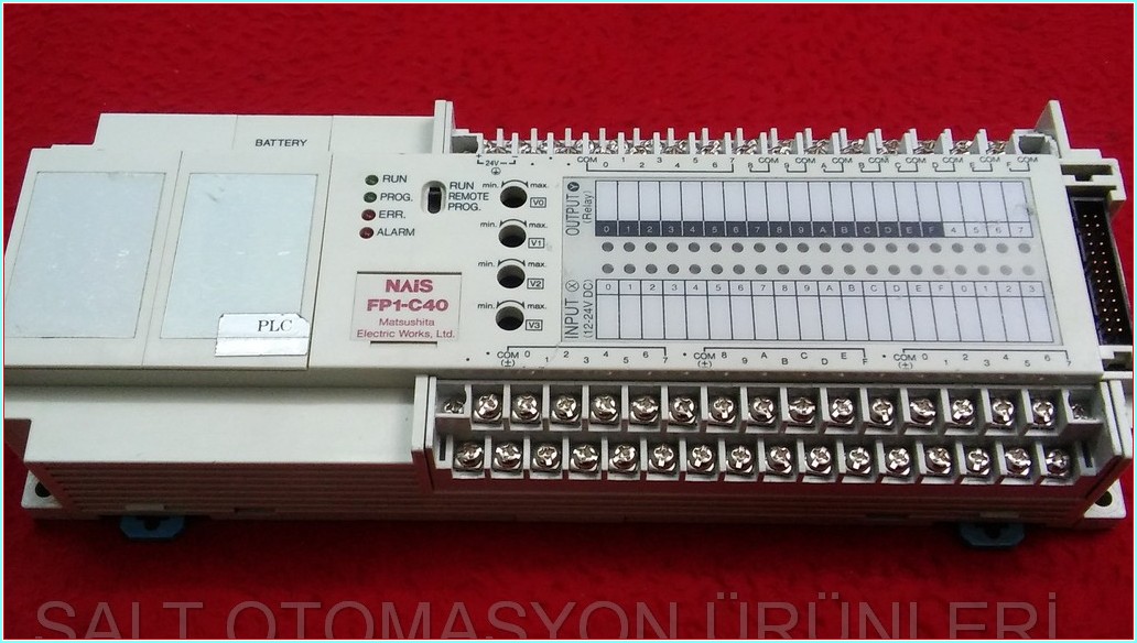 MATSUSHİTA NAİS FP1-C40 CONTROL UNIT KONTROL ÜNİTESİ PLC