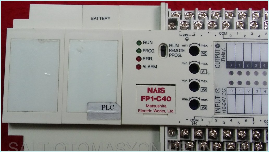 MATSUSHİTA NAİS FP1-C40 CONTROL UNIT KONTROL ÜNİTESİ PLC