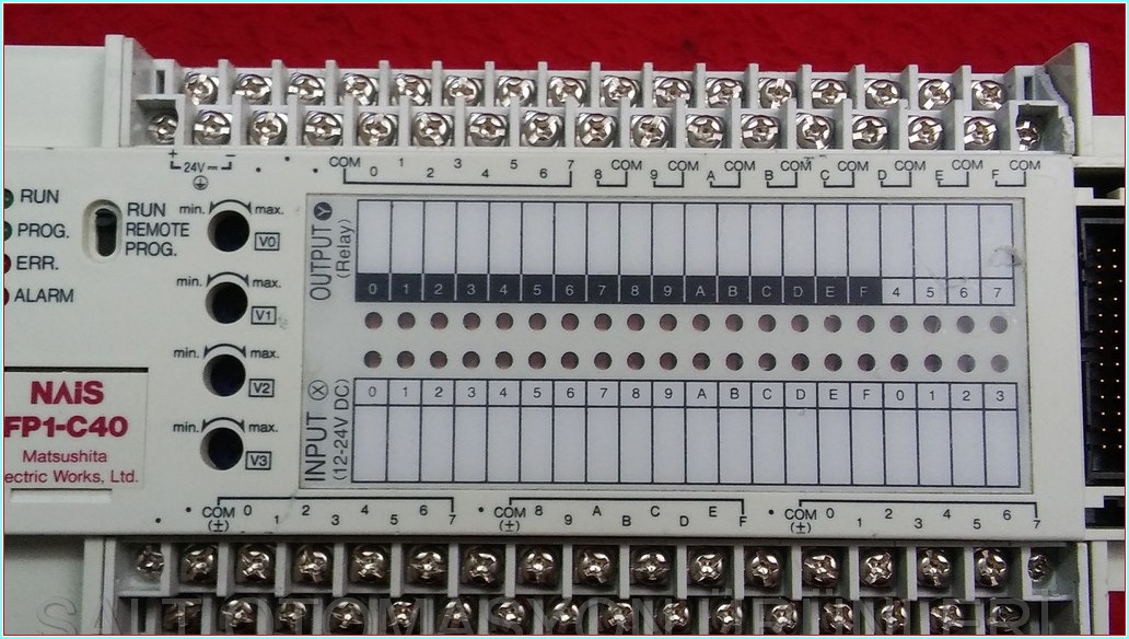 MATSUSHİTA NAİS FP1-C40 CONTROL UNIT KONTROL ÜNİTESİ PLC