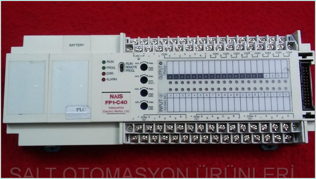 MATSUSHİTA NAİS FP1-C40 CONTROL UNIT KONTROL ÜNİTESİ PLC