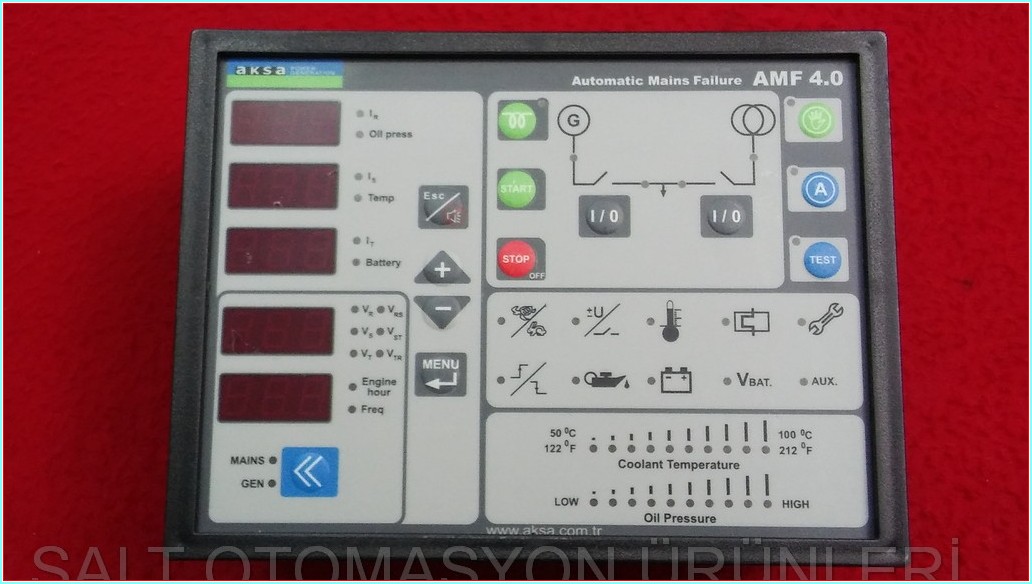 AKSA AMF 4.0 AUTOMATİC MAİNS FAİLURE JENERATÖR KONTROL PANELİ