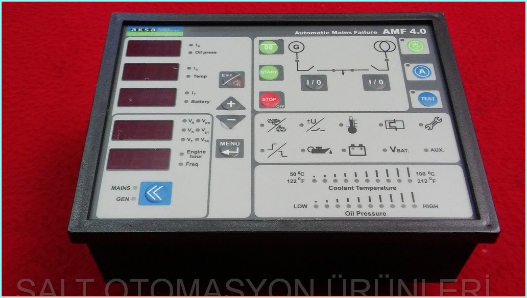 AKSA AMF 4.0 AUTOMATİC MAİNS FAİLURE JENERATÖR KONTROL PANELİ