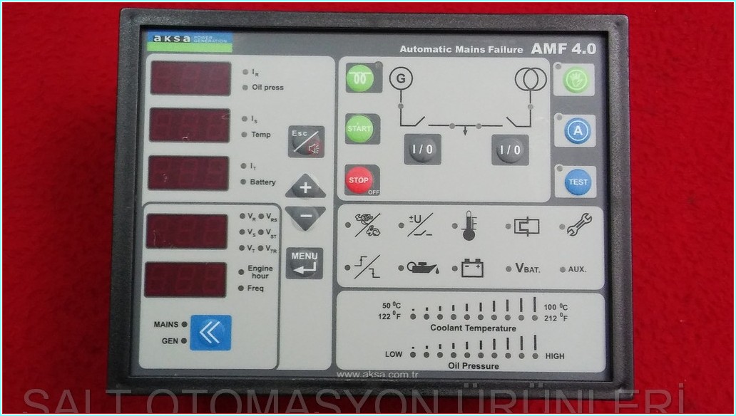 AKSA AMF 4.0 AUTOMATİC MAİNS FAİLURE JENERATÖR KONTROL PANELİ