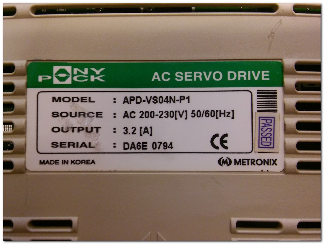 LS APD-VS04N-P1 3,2A SERVO SÜRÜCÜ ANY PACK ANYPACK MECAPİON 3,2A SERVO DRIVER