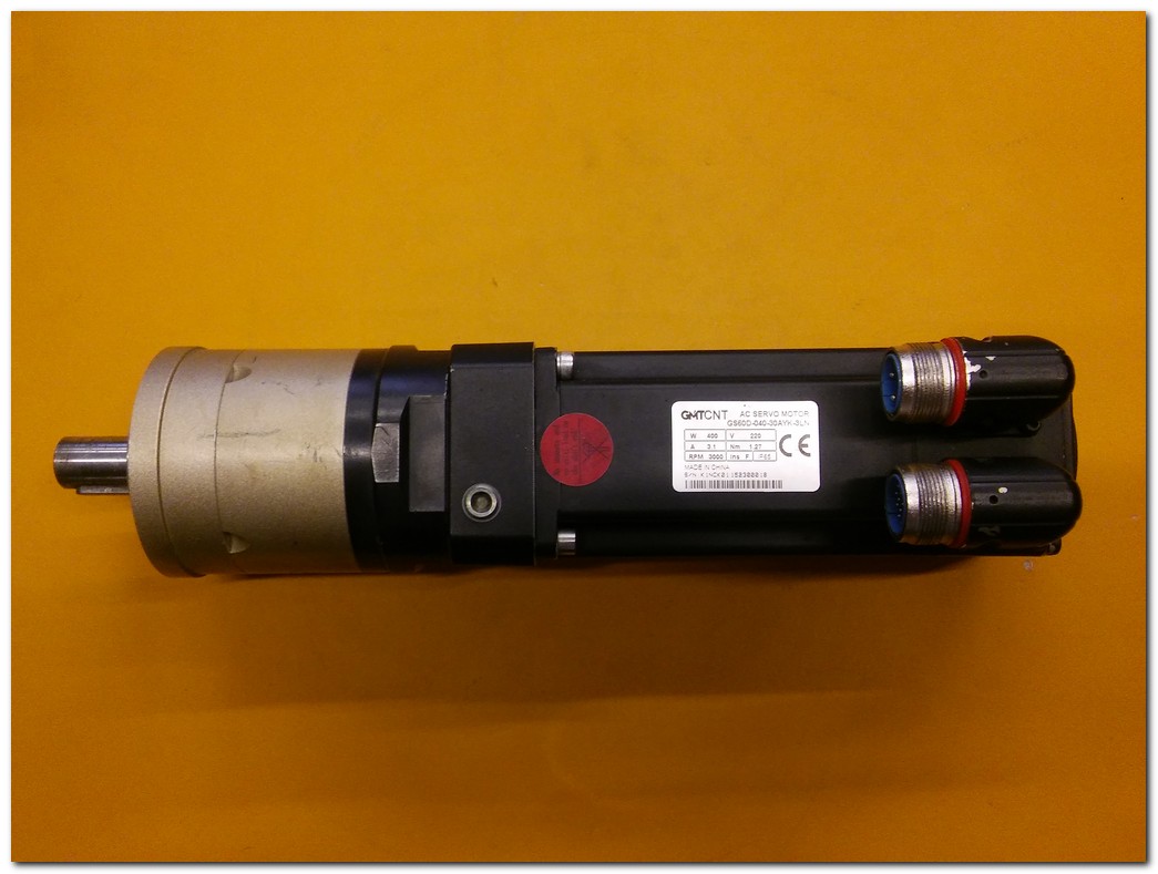 GMT GSSF-L1 750W SERVO SÜRÜCÜ GMT GS60D-040-30AYK-3LN 400W SERVO MOTOR LIMING FE-70 PLANET REDÜKTÖR GMT GMK-005-03-GN GÜÇ KABLOSU TAKIM