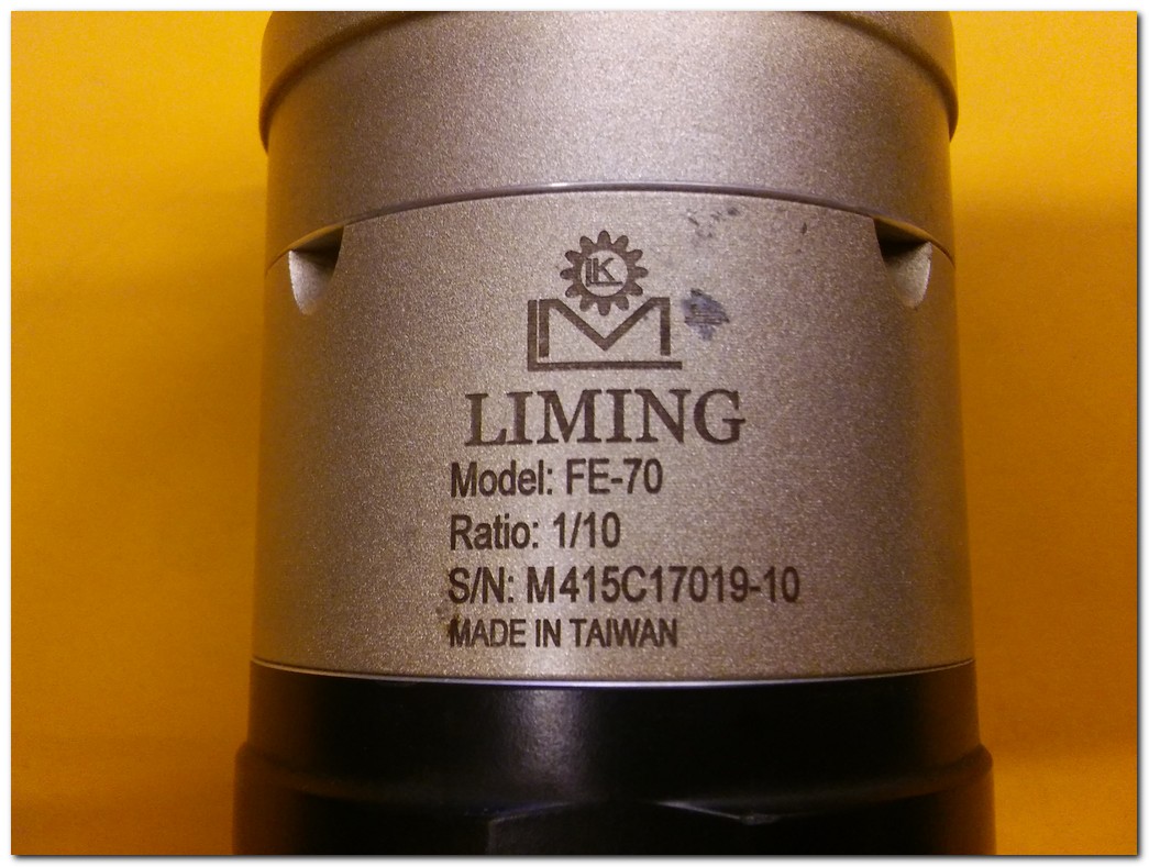 GMT GSSF-L1 750W SERVO SÜRÜCÜ GMT GS60D-040-30AYK-3LN 400W SERVO MOTOR LIMING FE-70 PLANET REDÜKTÖR GMT GMK-005-03-GN GÜÇ KABLOSU TAKIM