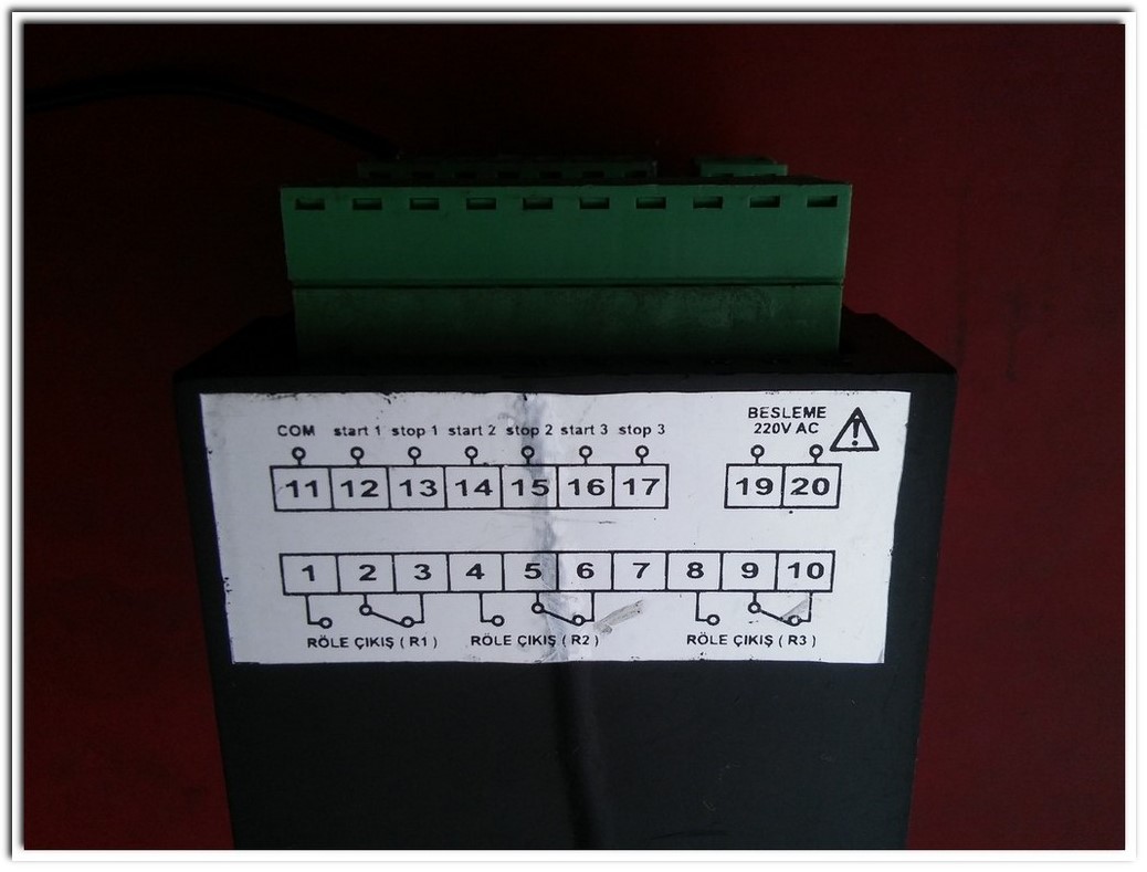 GENTEK PUMP CONTROLLER SEVİYE KONTROL CİHAZI