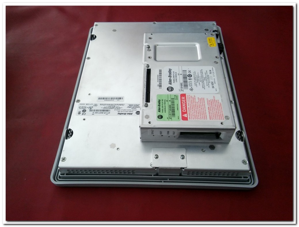 ALLEN BRADLEY 2711P-RDT12C C TOUCH MODULE VE 2711P-RP2 24VDC 70W LOGIC MODULE VE 2711P-T12C4D2 A ASSEMBLED TERMINAL PANELVİEW PLUS 1250 OPERATÖR PANEL