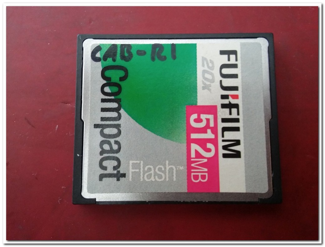 FUJIFILM 20X 512MB CAB-R1 COMPACT FLASH BELLEK