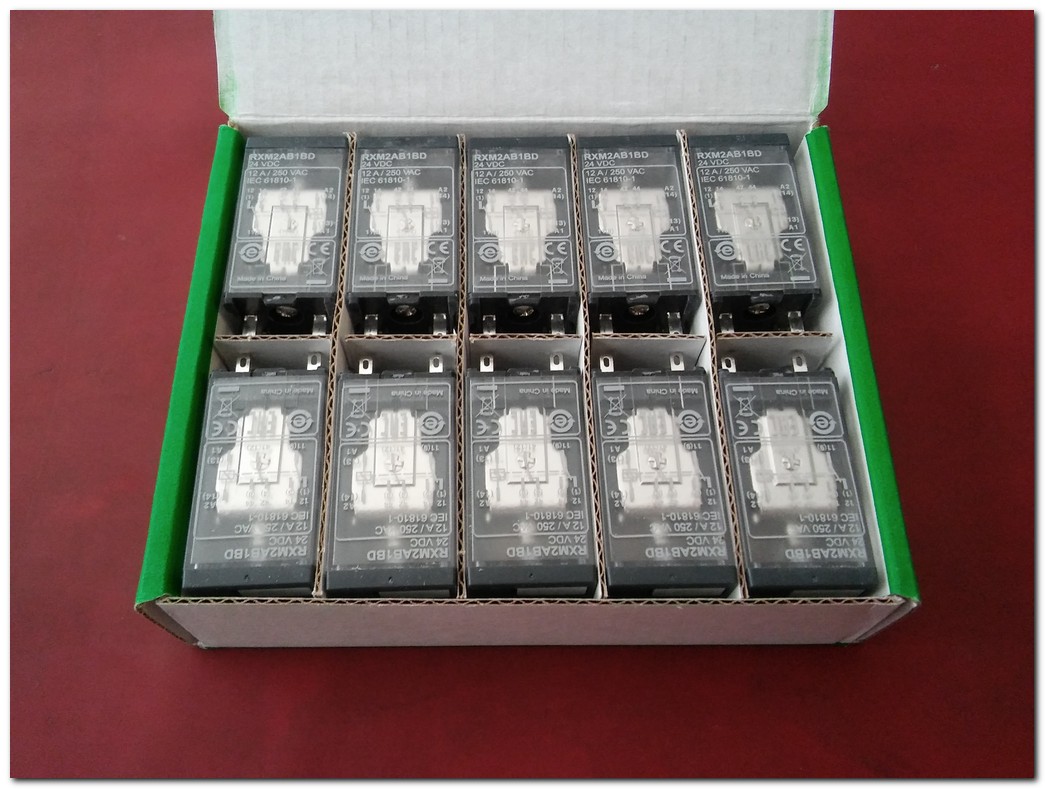 SCHNEİDER RXM2AB1BD ZELİO RELAY SIFIR KUTULU MİNİ RÖLE