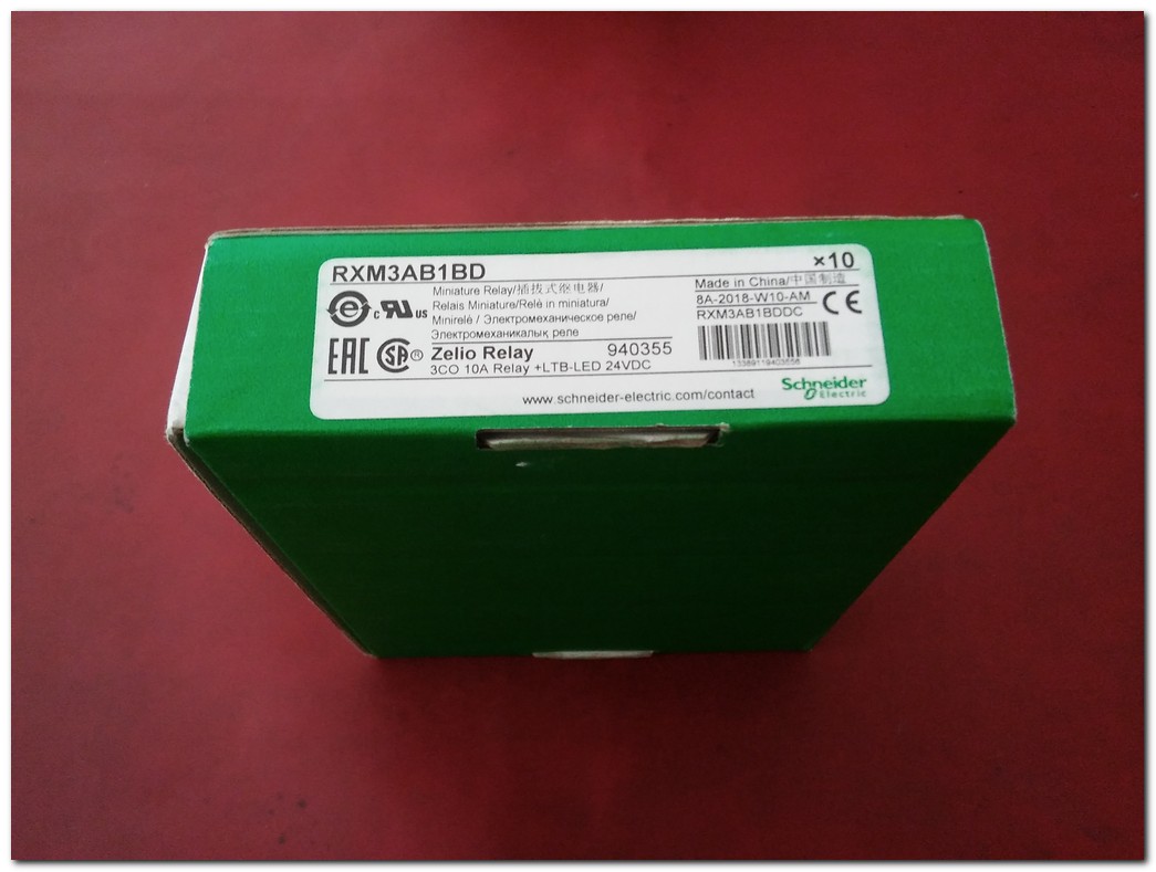 SCHNEİDER RXM3AB1BD SIFIR KUTULU 24VDC ZELİO RELAY MİNİ RÖLE