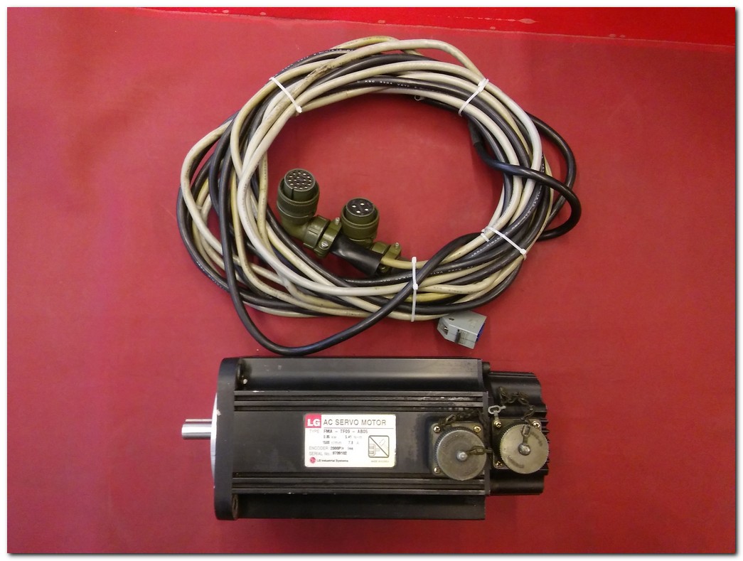 LG FMA-TF09-AB05 0,85KW AC SERVO MOTOR VE KABLO TAKIMI