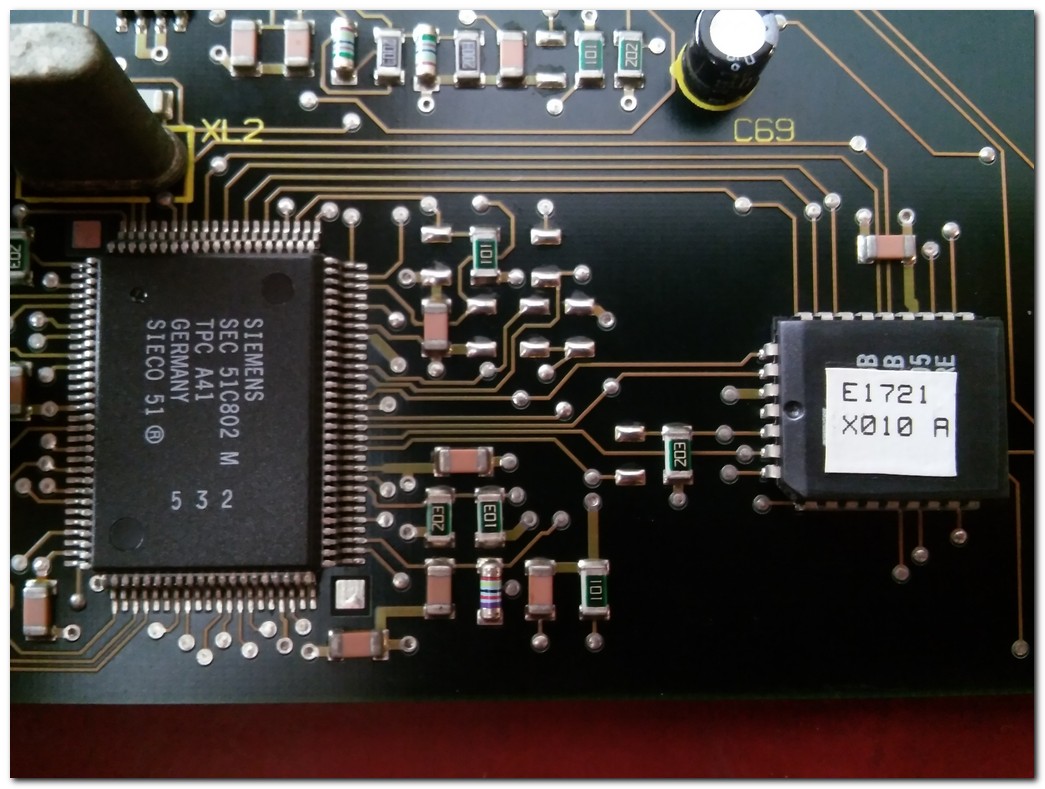 SIEMENS G85139-E1721-C880-B PSS9537 685139-E1721-A MIDI MASTER KONTROL KARTI